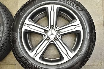 Amazon | 中古 スタッドレスタイヤホイール 4本セット 18インチ 8J +38